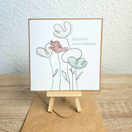 Sincères condoléances